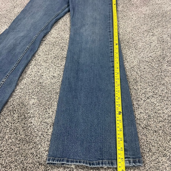 Harley Davidson 2007 Women’s Jeans 12 Long Embroidered Y2K VTG Denim Riding Pant - Picture 5 of 14